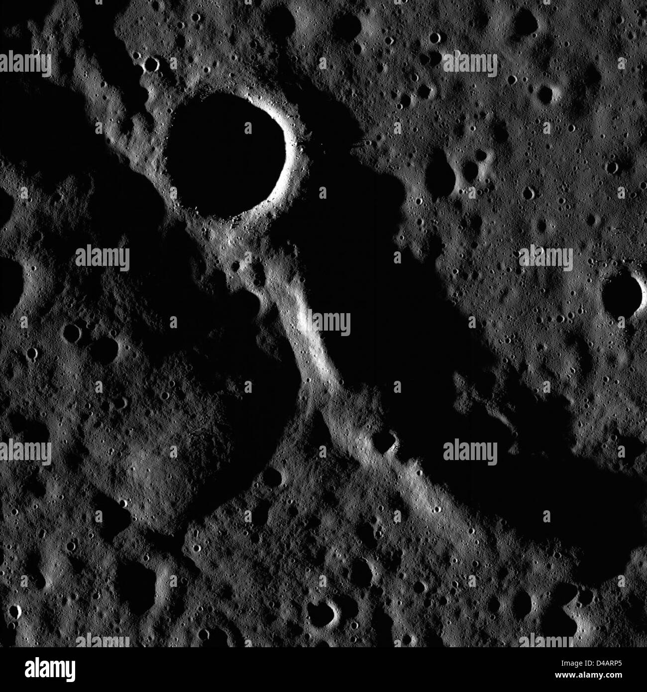 NASA’s Lunar Reconnaissance Orbiter captured high-resolution imagery of ...