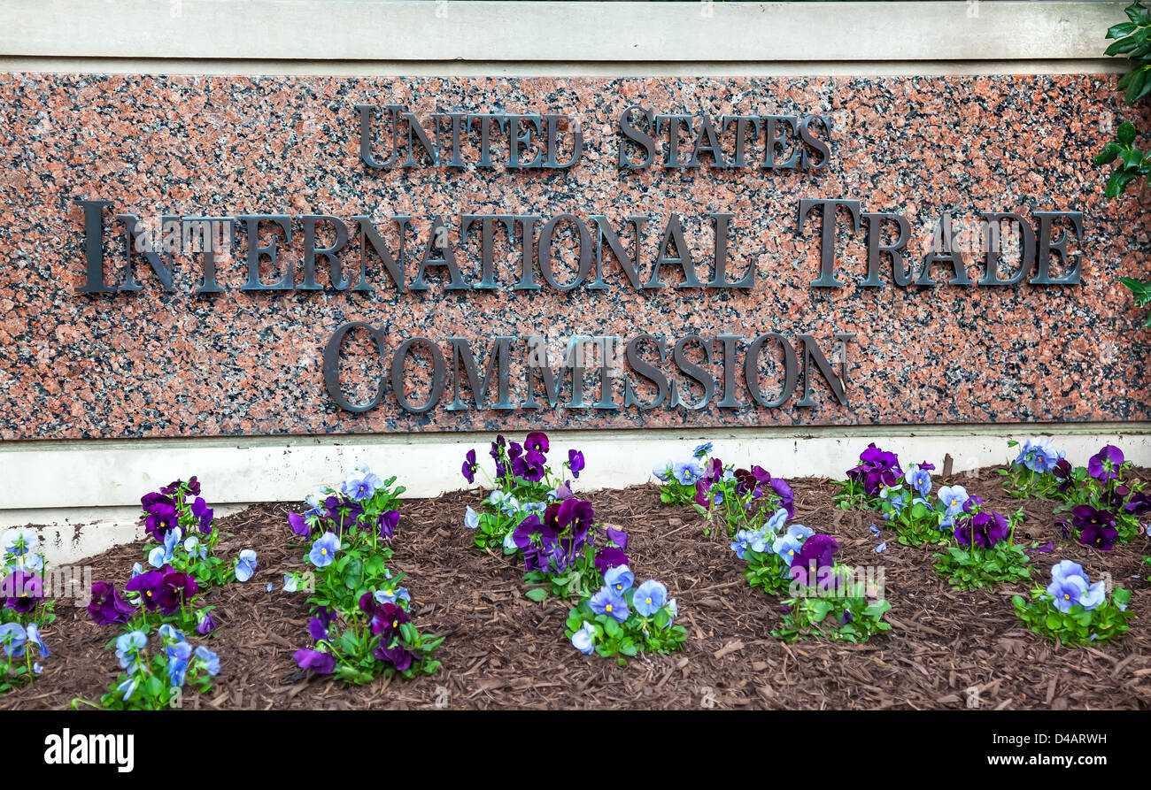 US International Trade Commission ITC in Washington DC Stock Photo