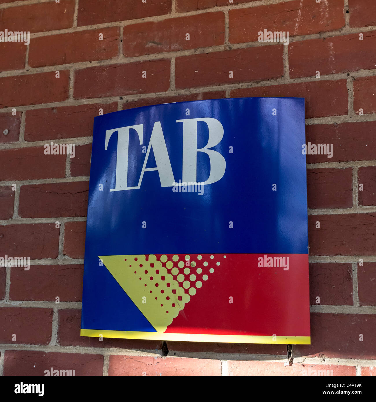 Pub TAB sign Stock Photo Alamy