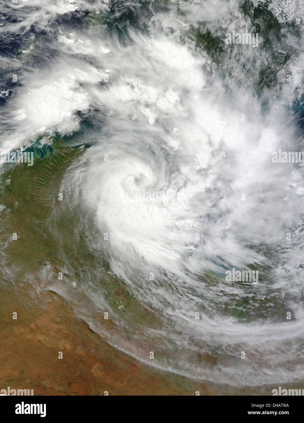 Tropical Cyclone Paul Stock Photo Alamy