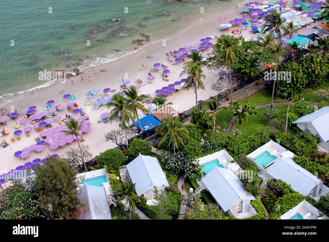 Hua Hin Central Beach At Centara Pool Villas Stock Photo 54331057