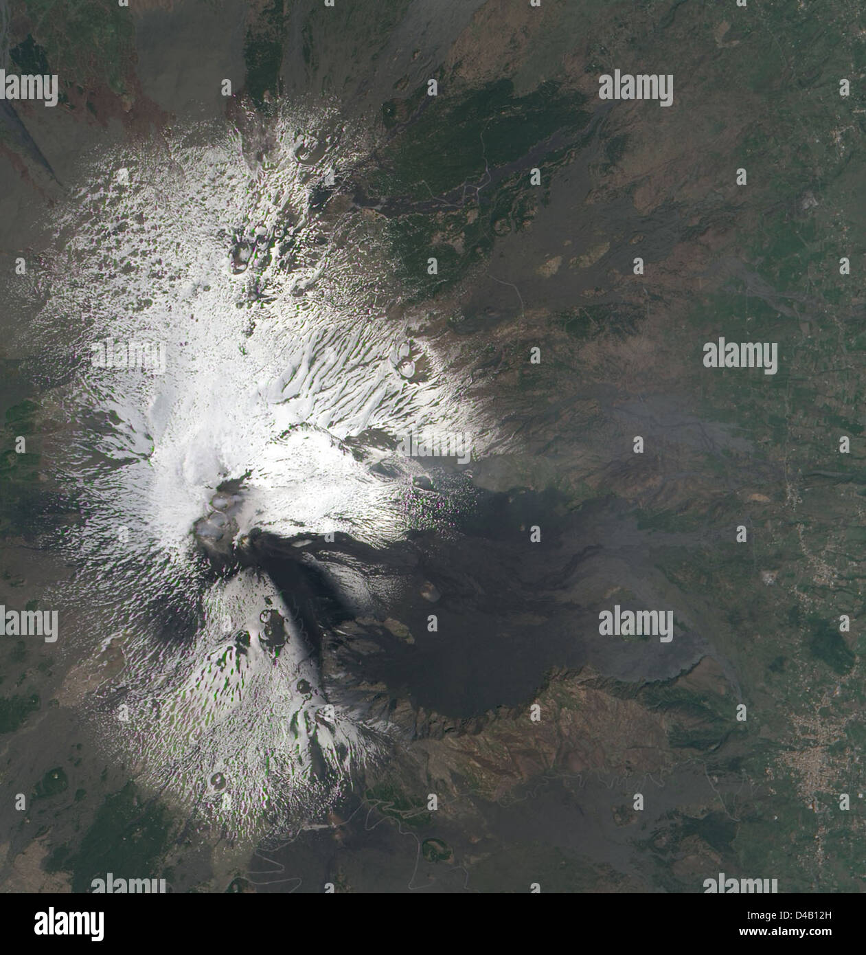 Activity at Mt. Etna Stock Photo - Alamy