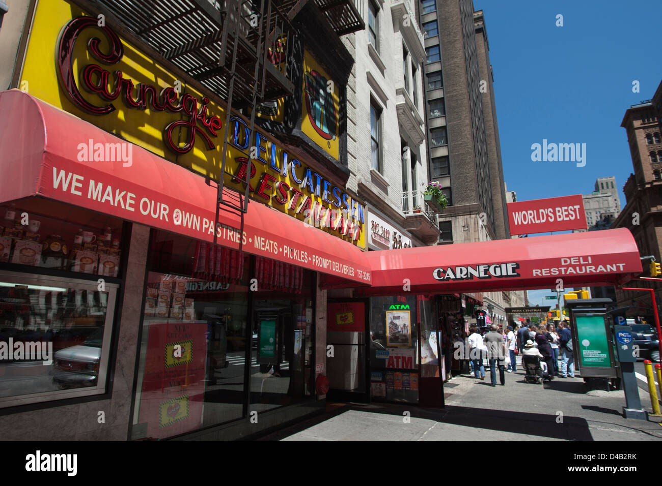 CARNEGIE DELICATESSEN RESTAURANT SEVENTH AVENUE MIDTOWN MANHATTAN NEW