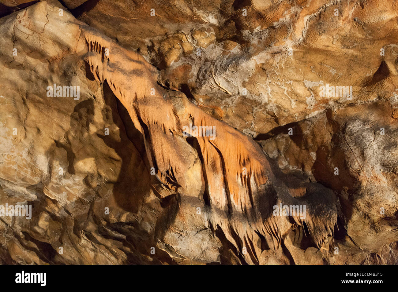 National Park Aggtelek Caves in Hungary, also called Baradla-Aggtelek Caves, shape of a wolf Stock Photo