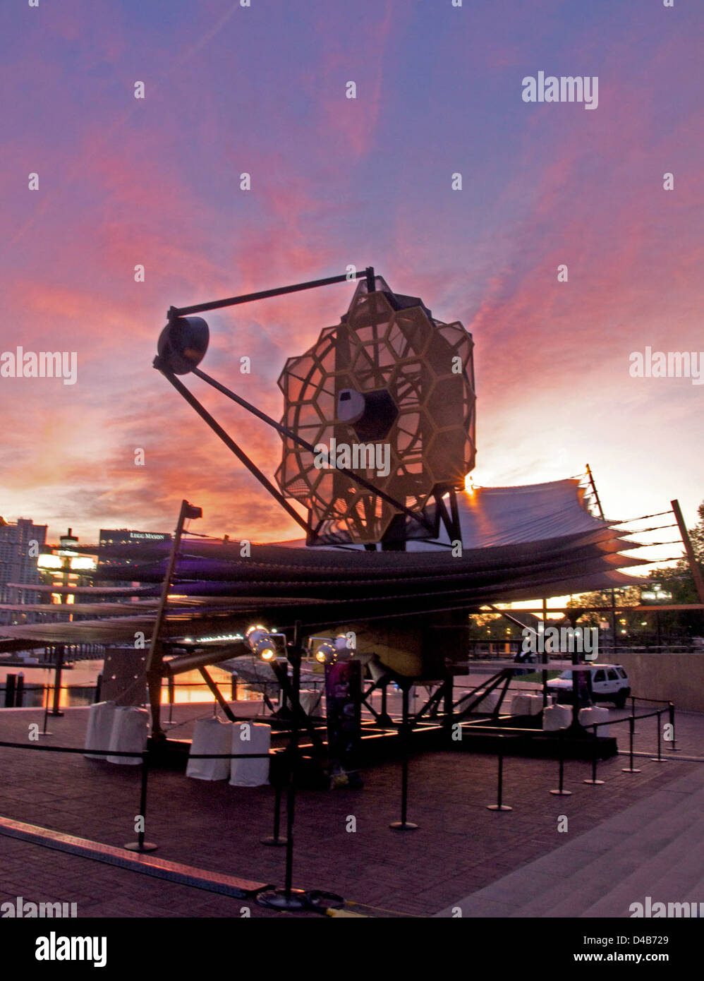 NASA's James b Space Telescope Visits Baltimore Stock Photo Alamy