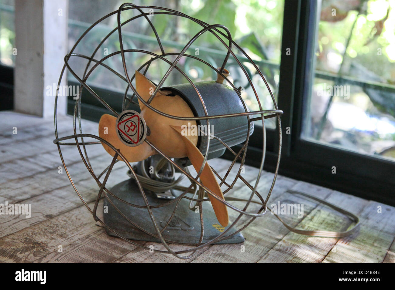 vintage fan Stock Photo