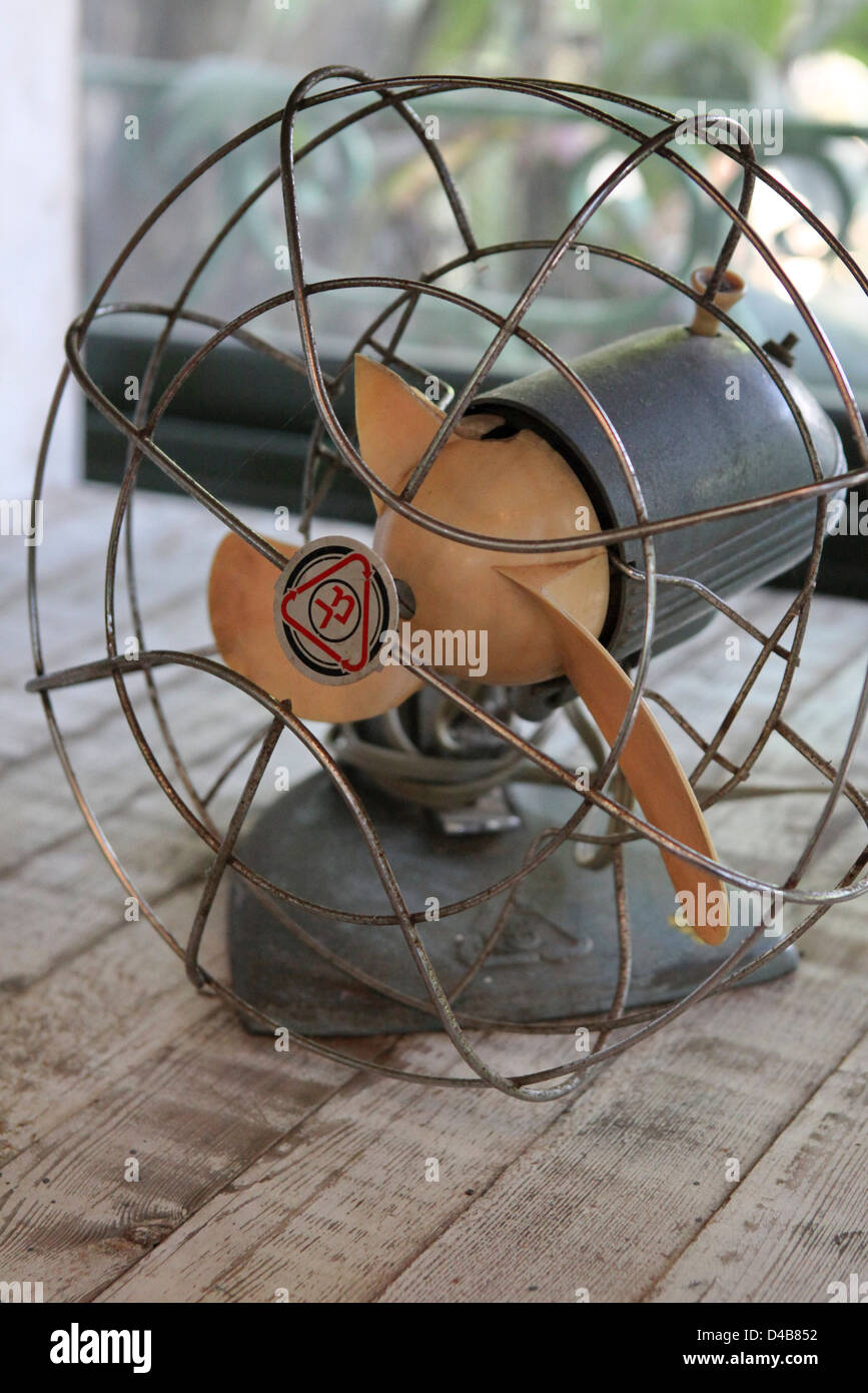 vintage fan Stock Photo