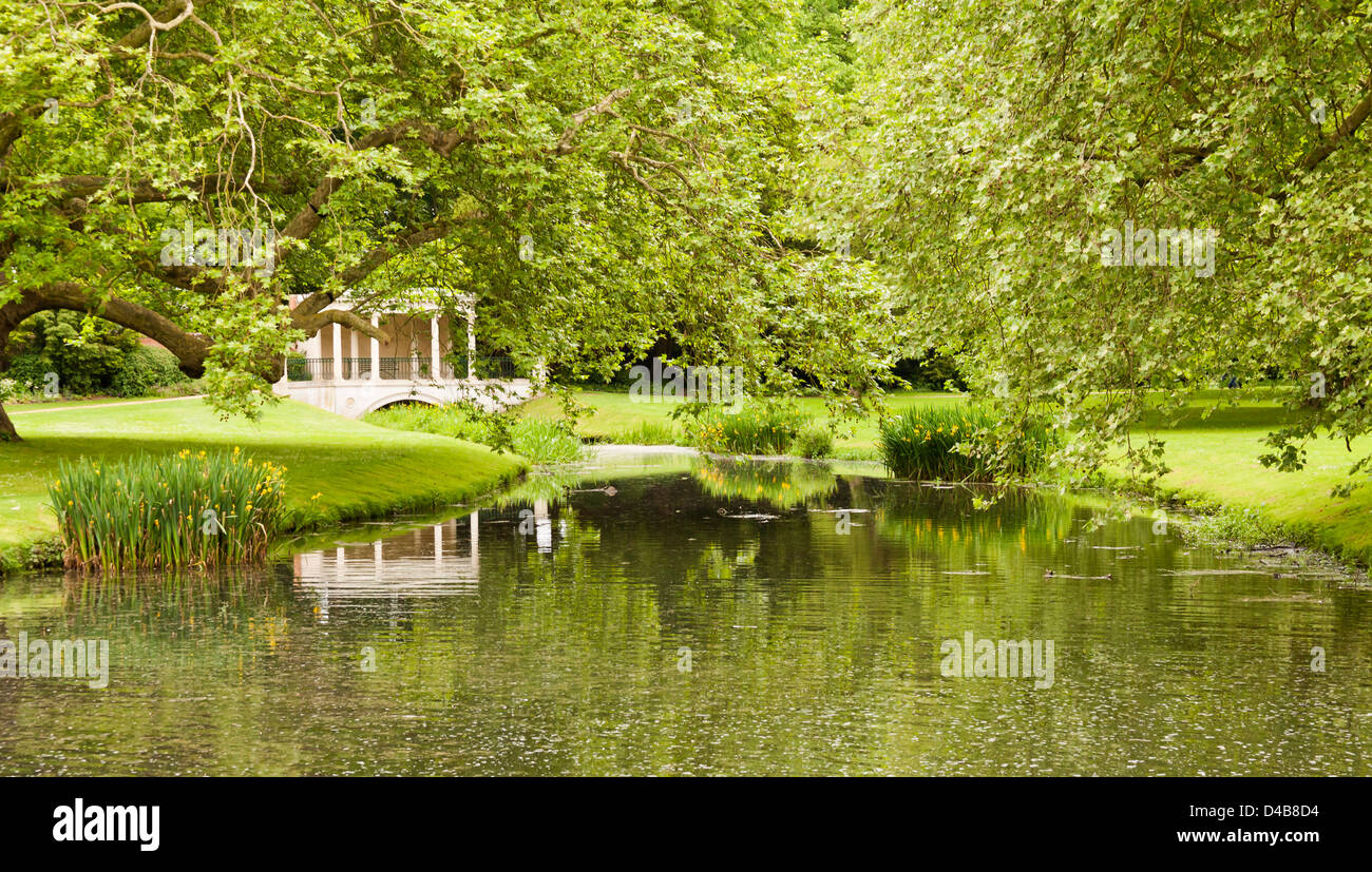 Elysian garden at Audley end house Stock Photo
