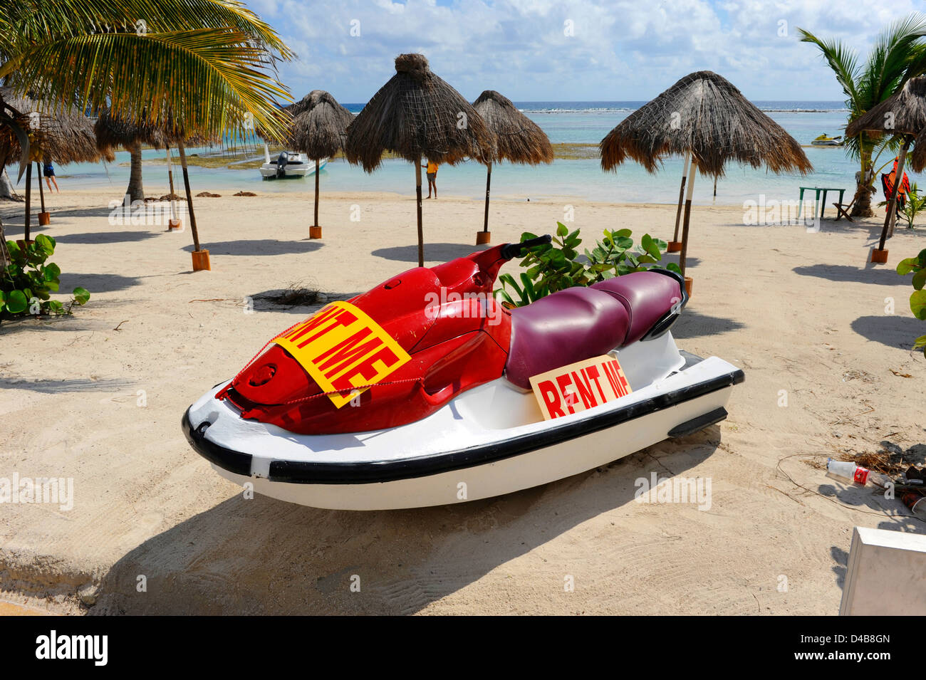 Waverunner Rental Costa Maya Mexico Beach Caribbean Cruise Ship Port