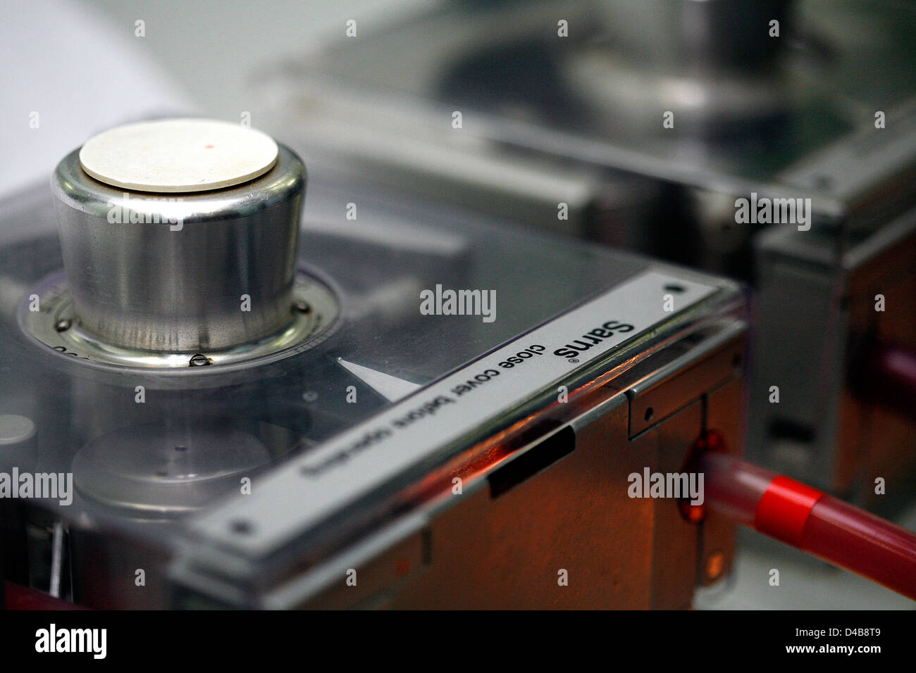 The machine used during surgery where needed heart be temporarily stopped able function as fully functioning heart lungs. Stock Photo