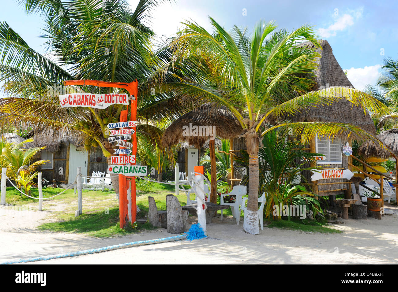 Bar and Restaurant Costa Maya Mexico Beach Caribbean Cruise Ship Port