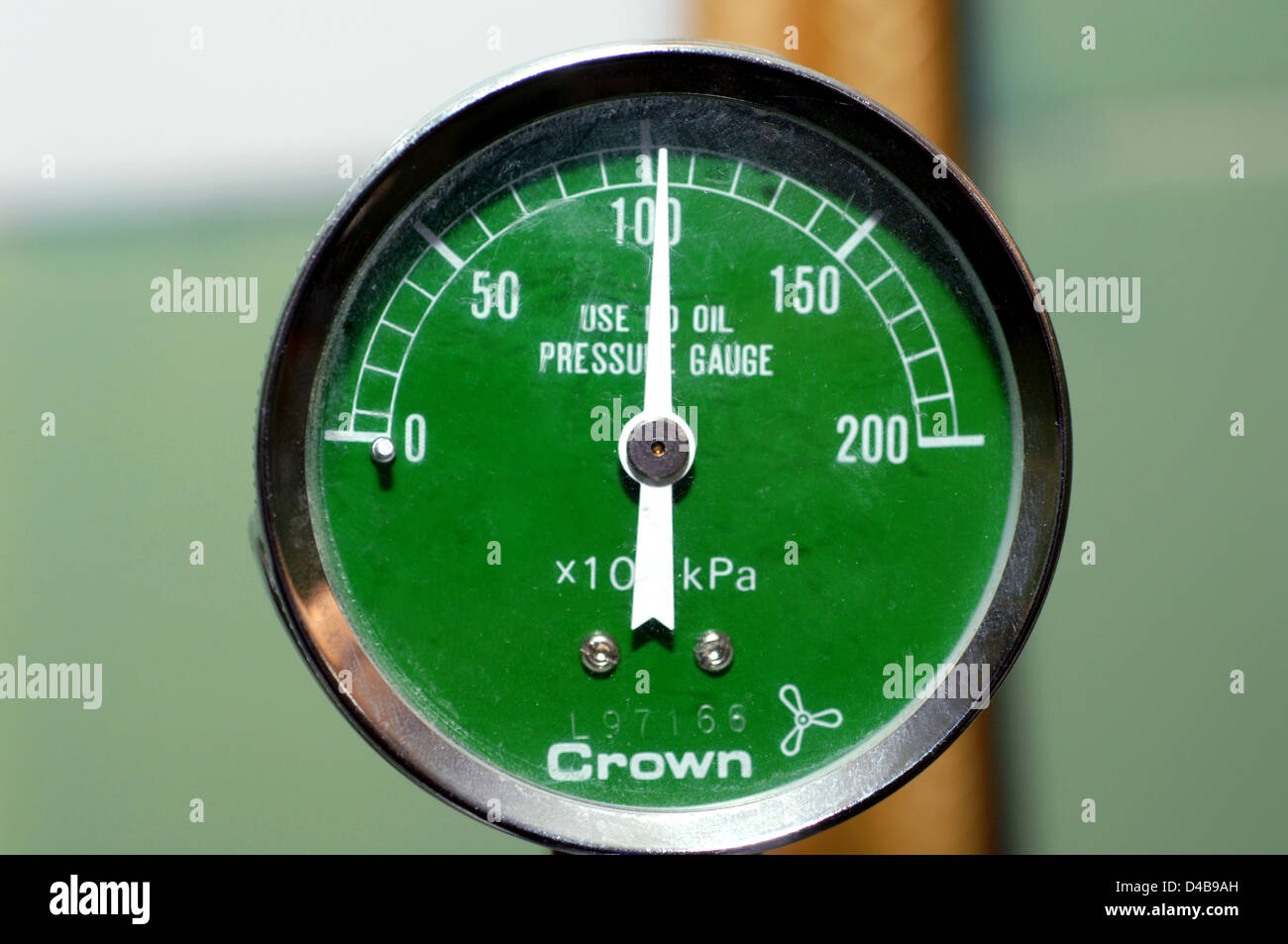 Close up of pressure meter Stock Photo Alamy