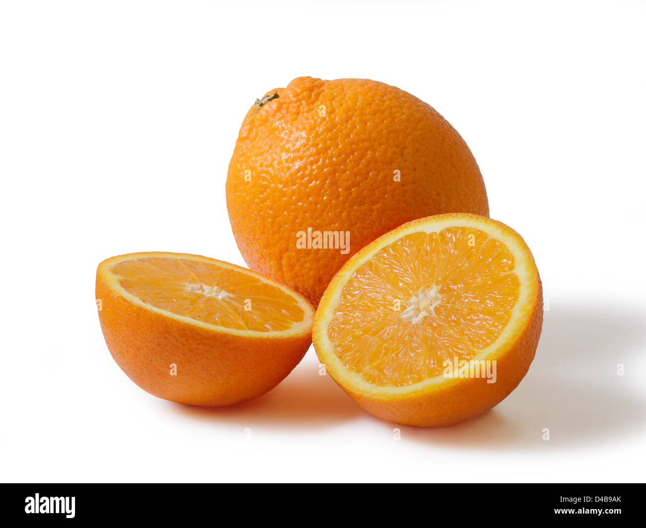 Juicy Orange and slice Stock Photo Alamy