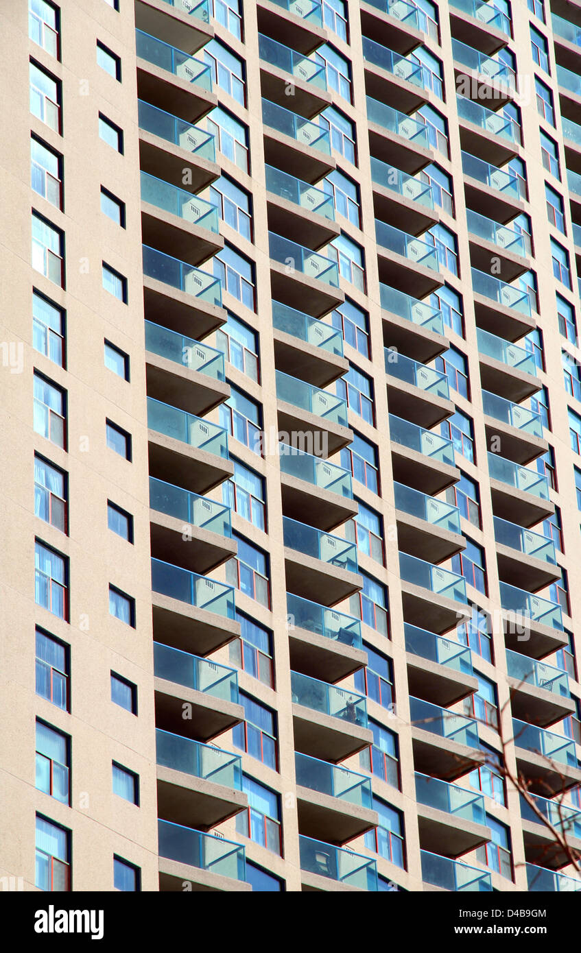 Modern Residential Building Stock Photo - Alamy
