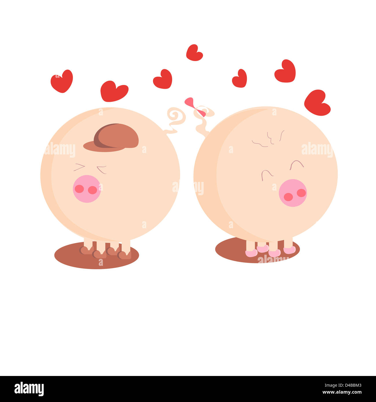 Animal farm cartoon pigs hi-res stock photography and images - Alamy