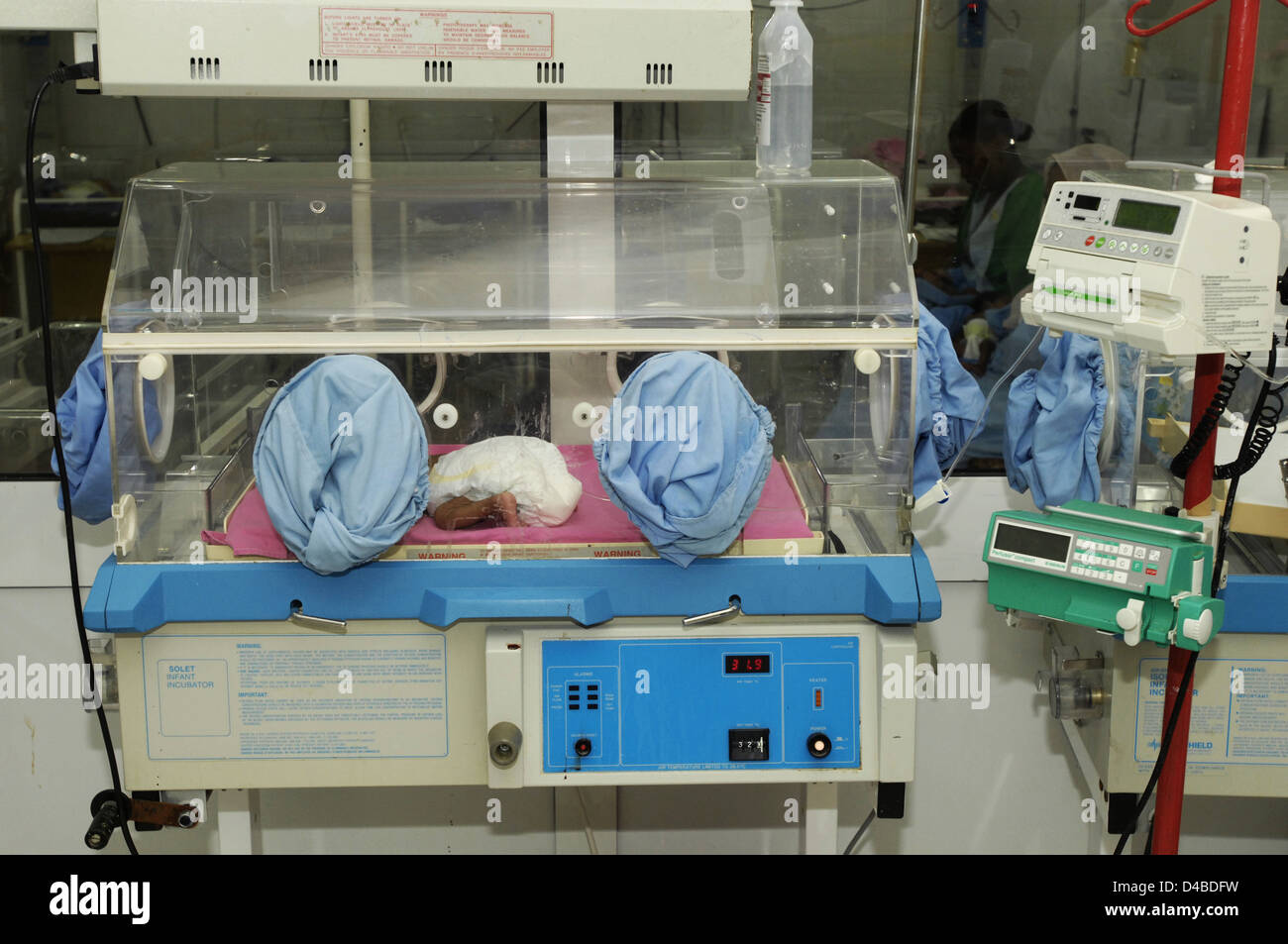 Premature babies are placed in incubator as they have not fully