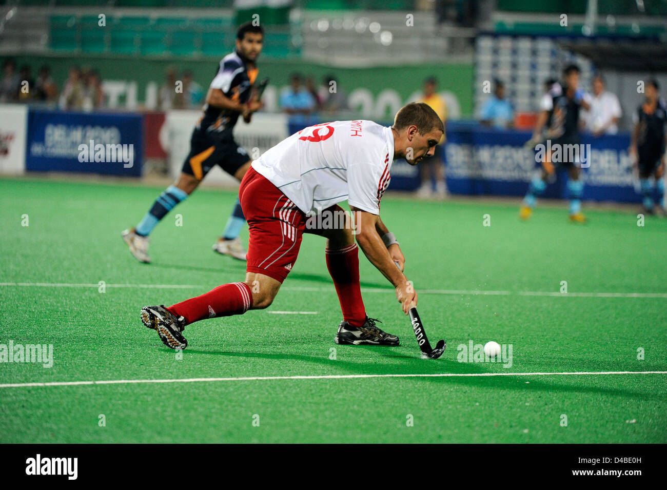 Men's Hockey semifinal, India vs England, XIX Commonwealth Games, India