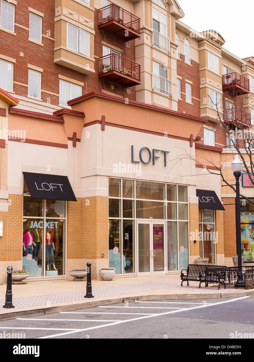 a Loft outlet store at the corner of Austin street and 70th Road