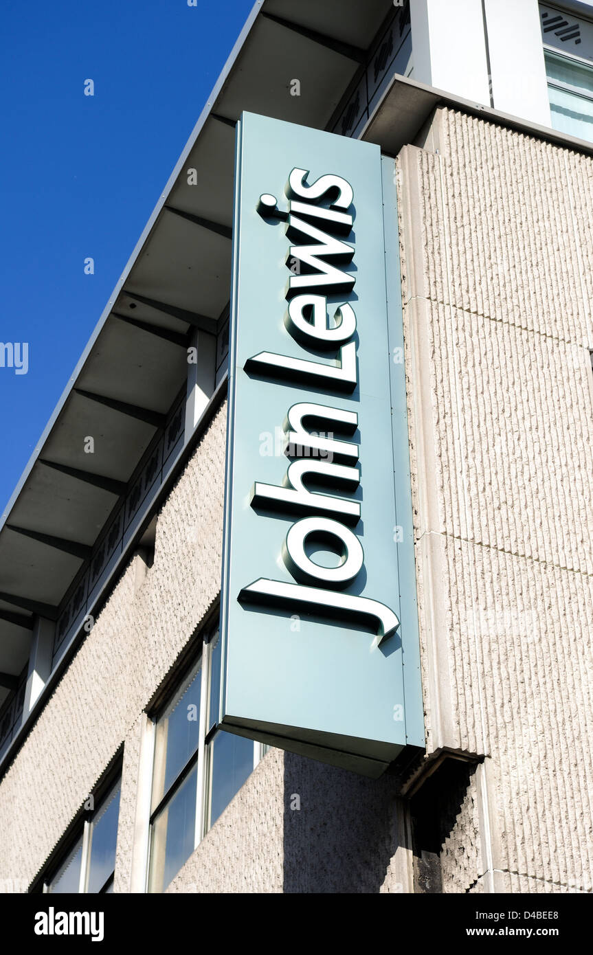John Lewis Department Store,Nottingham England Stock Photo Alamy