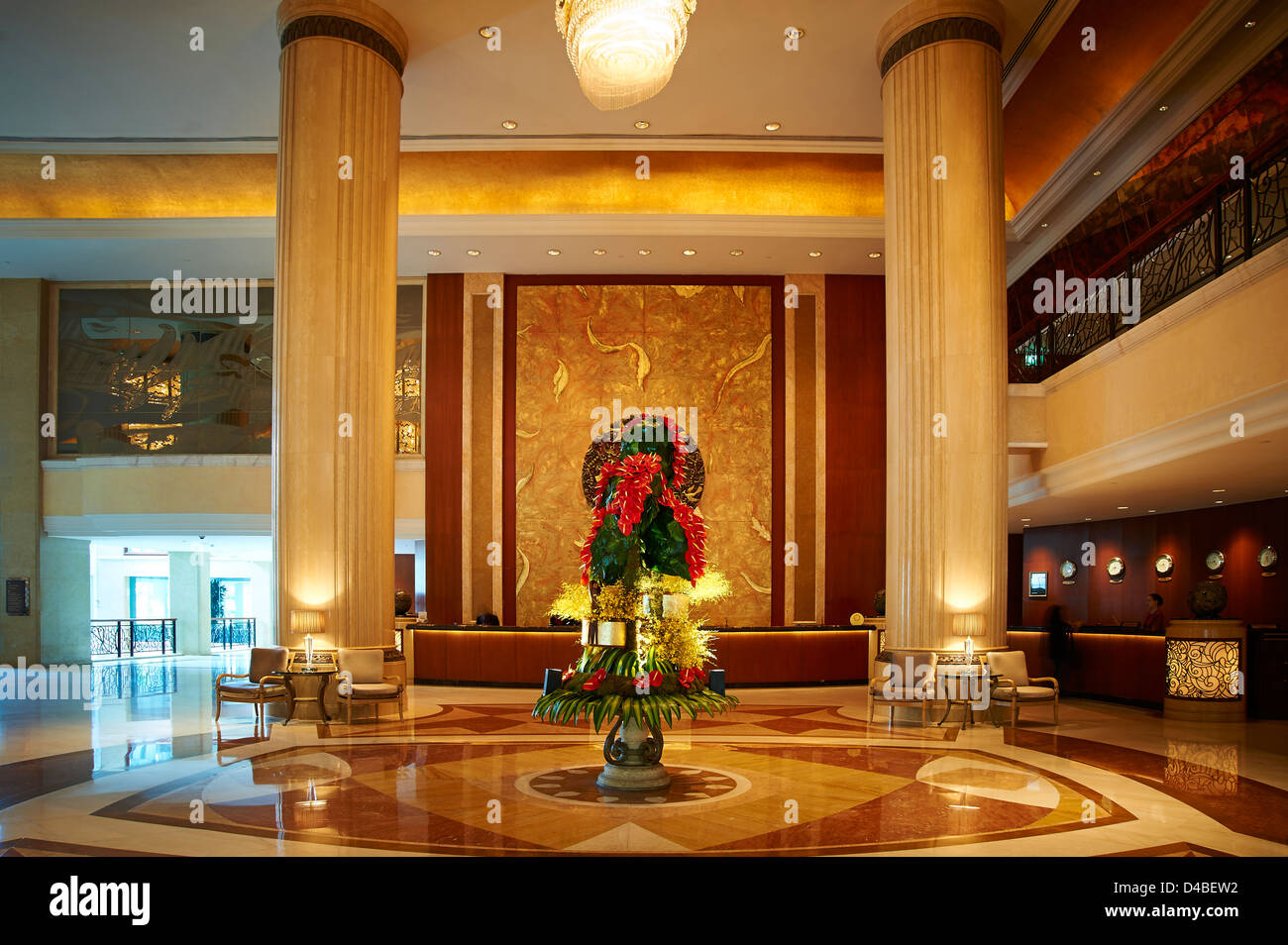 Singapore, Shangri La Hotel Stock Photo