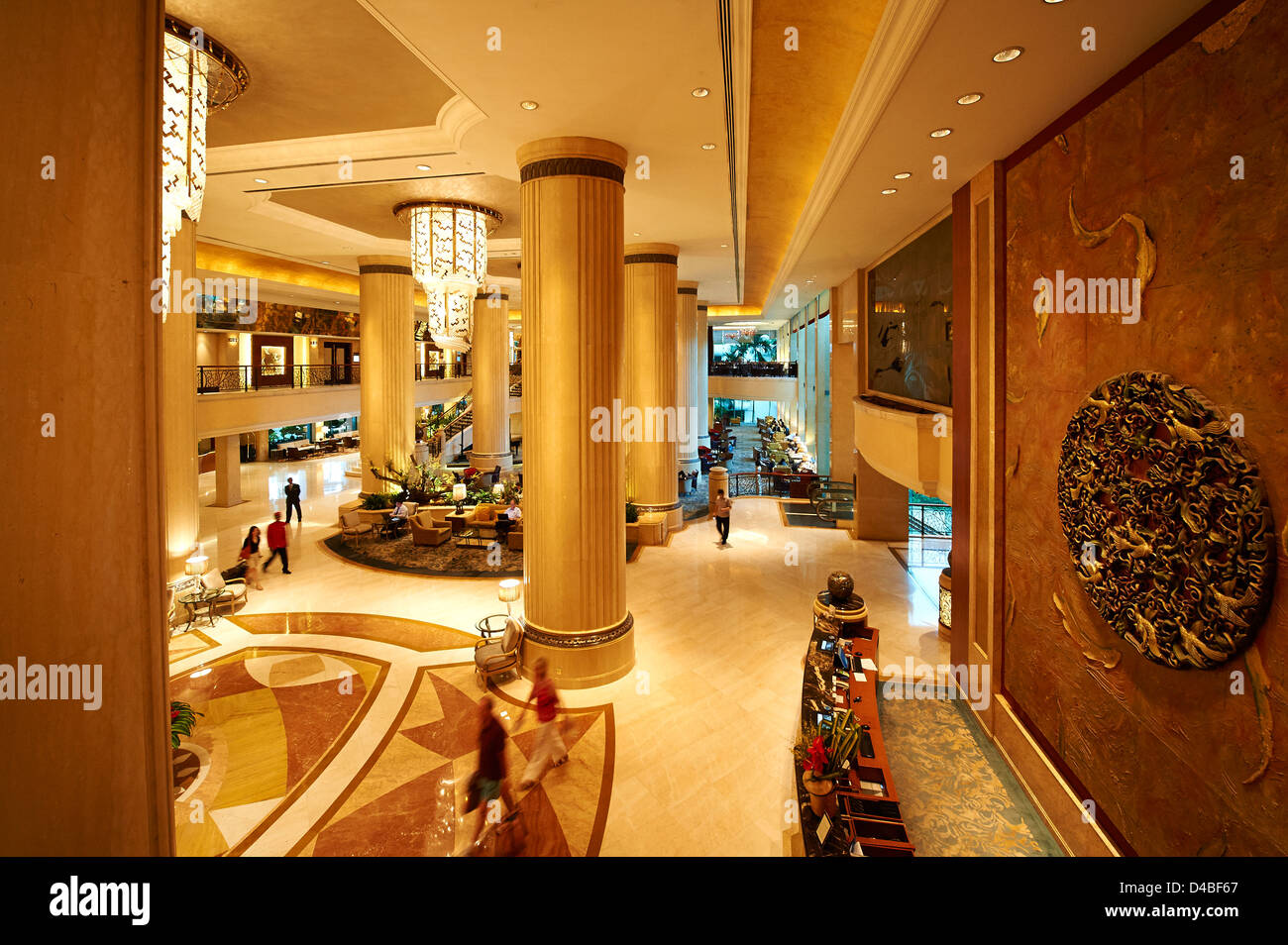 Singapore, Shangri La Hotel Stock Photo