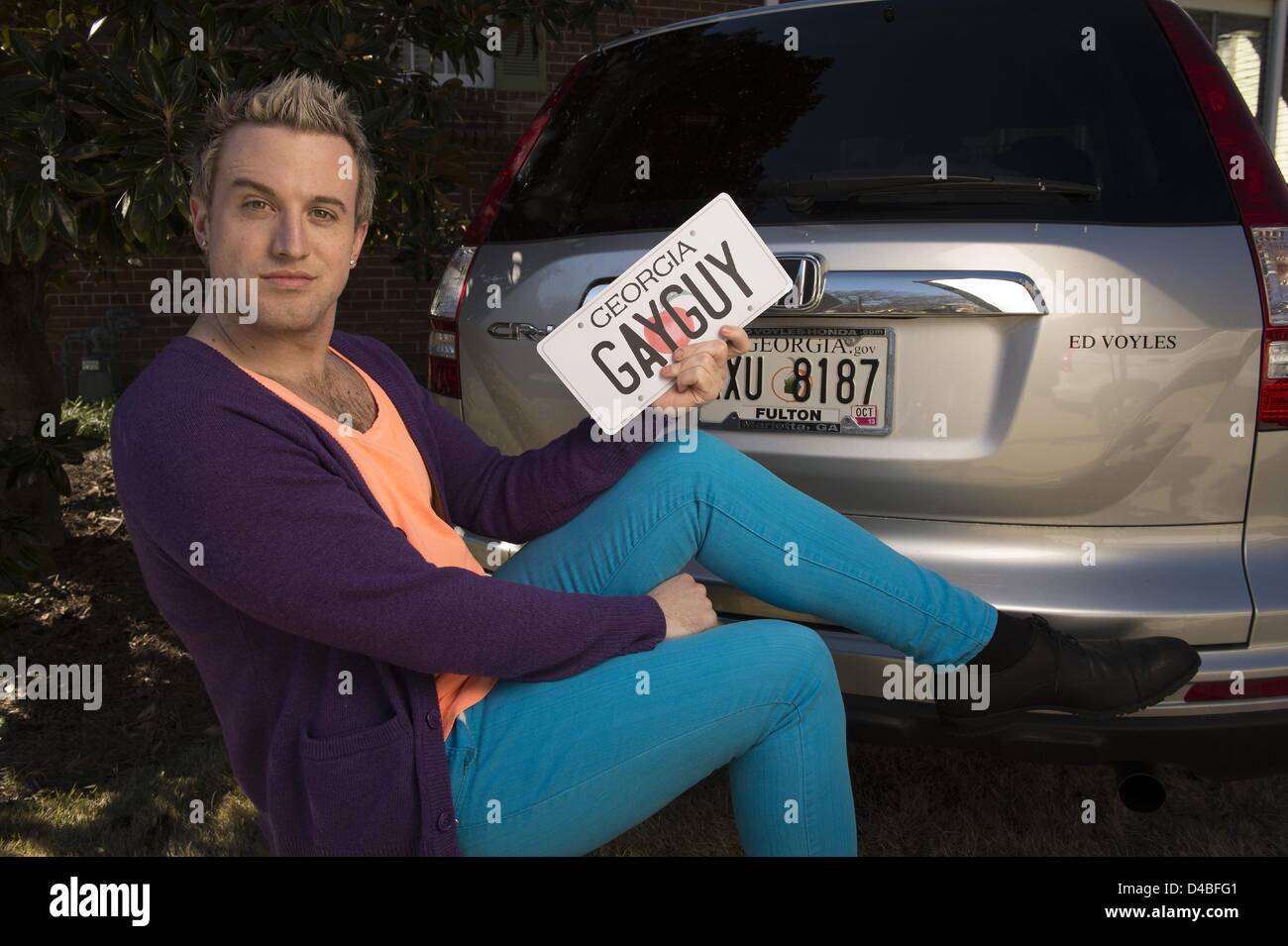 Feb. 3, 2013 - Atlanta, GA - CYRUS GILBERT, an openly gay man in ...
