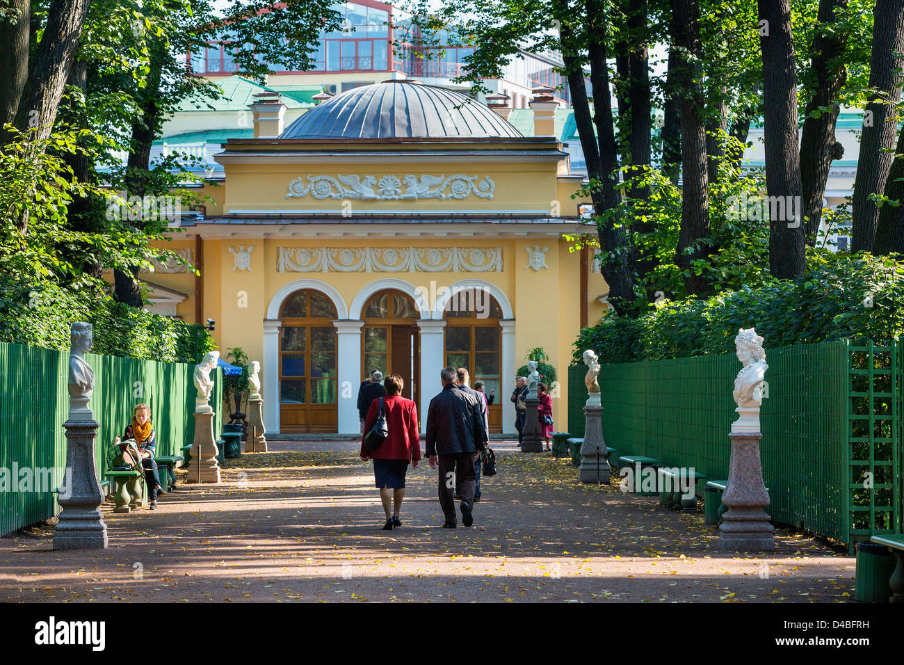 St. Petersburg, The Summer Garden Stock Photo