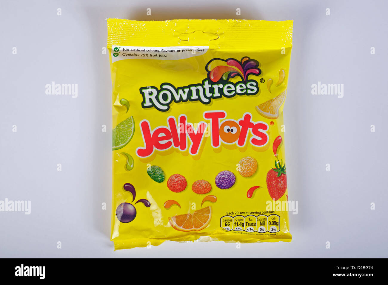 Large pack of Rowntrees Jelly Tots sweets Stock Photo Alamy