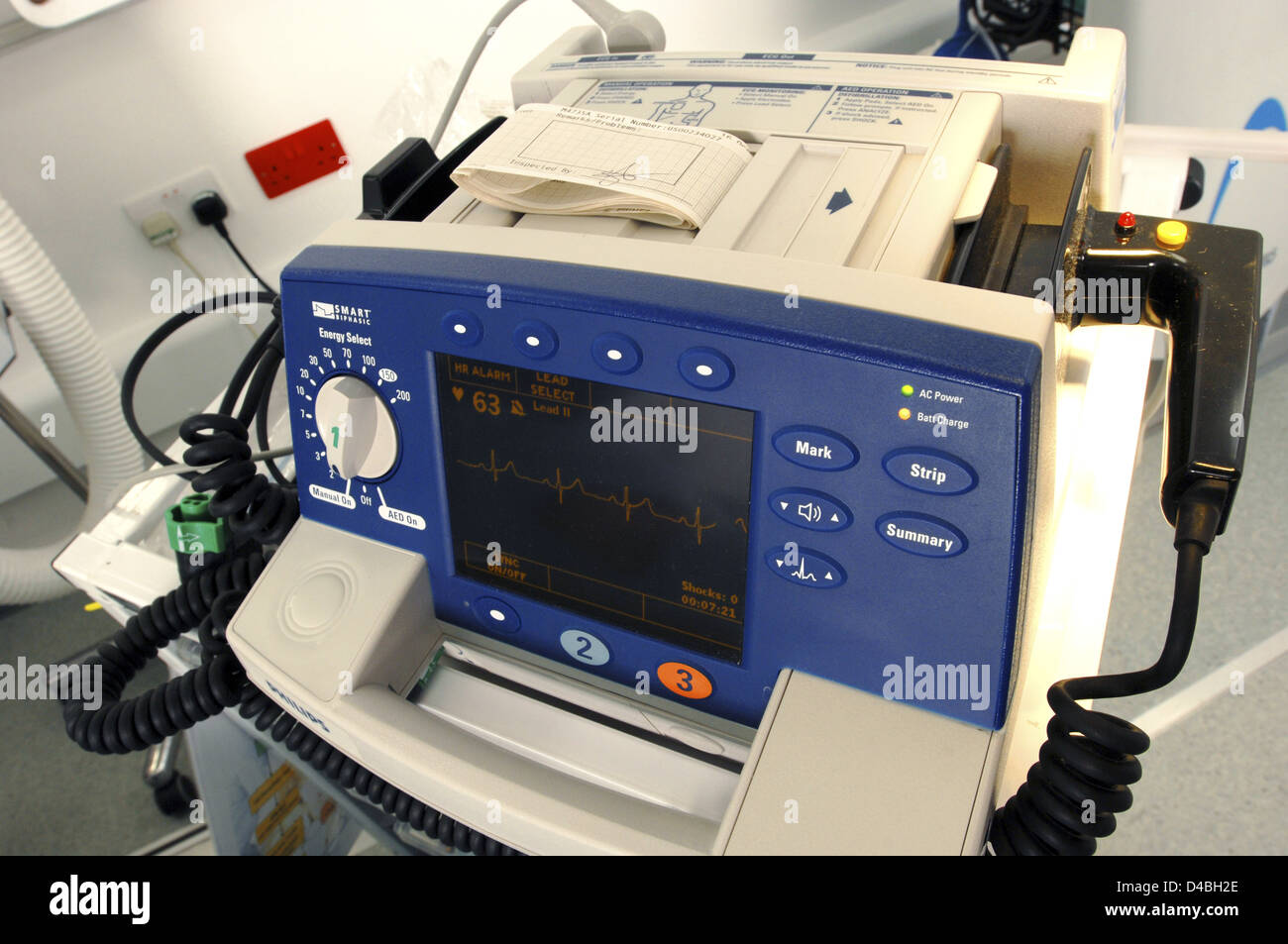 Defibrillator, is an electronic device used to resuscitate heart attack