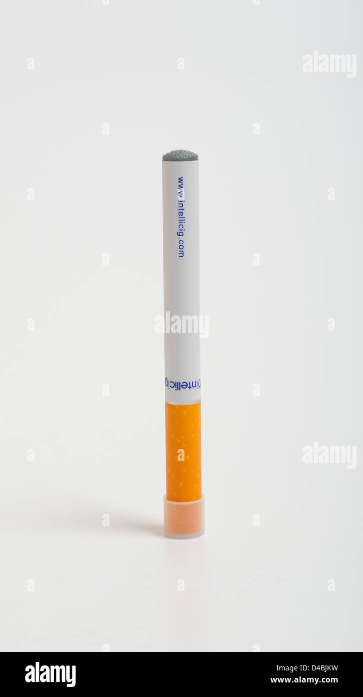 Intellicig,Disposable E-Cigarette. Stock Photo