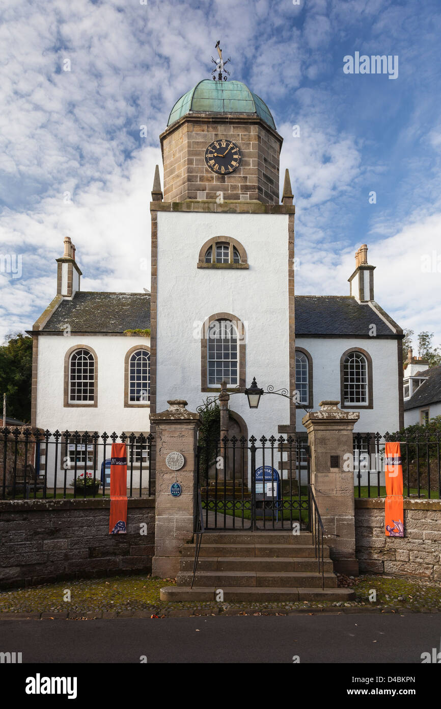 Historic Courthouse at Cromarty on the Black Isle in Scotland. Stock Photo