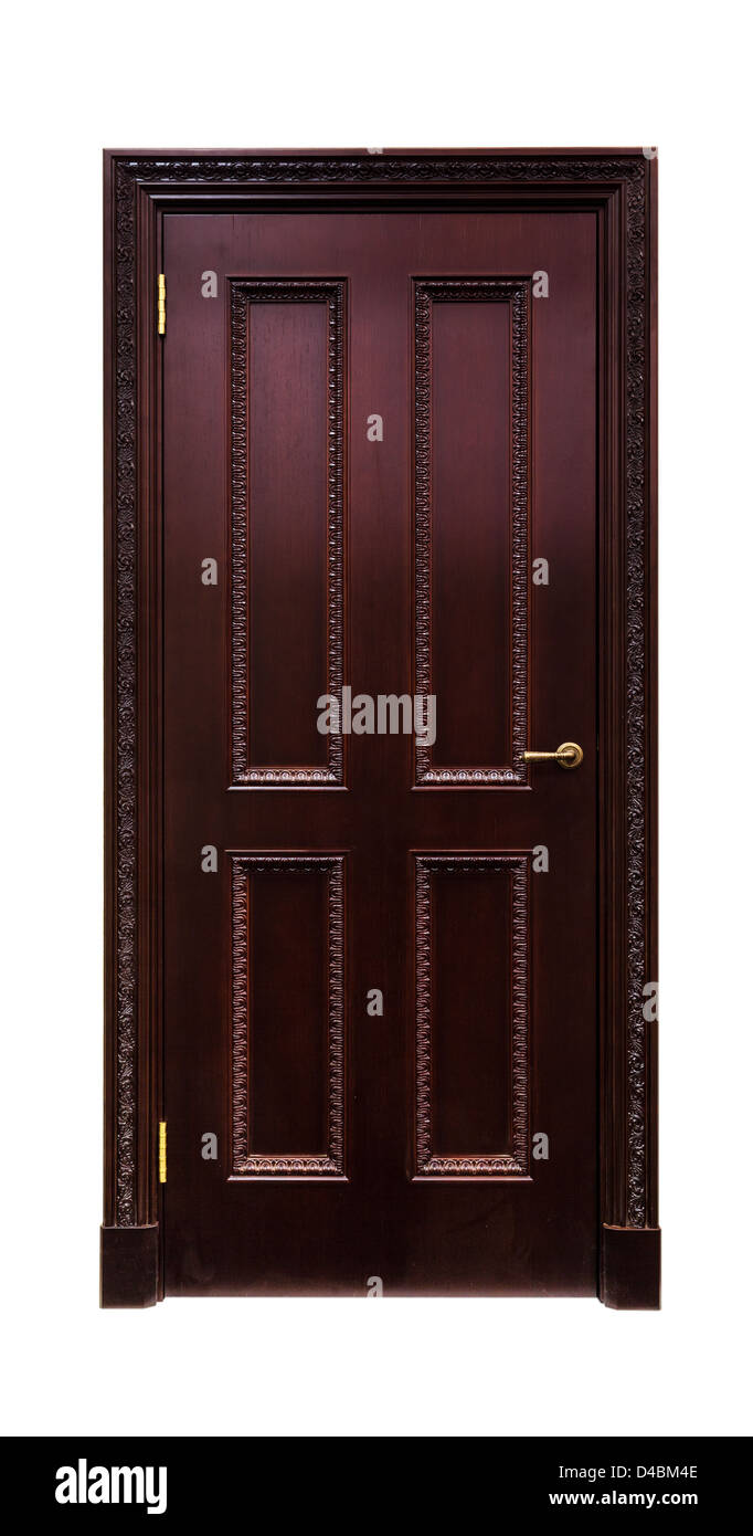 Wooden panel door hi-res stock photography and images - Alamy