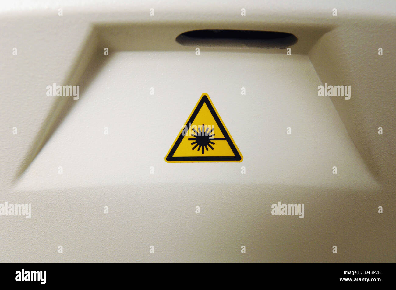 Symbol laser warning sign hi-res stock photography and images - Alamy