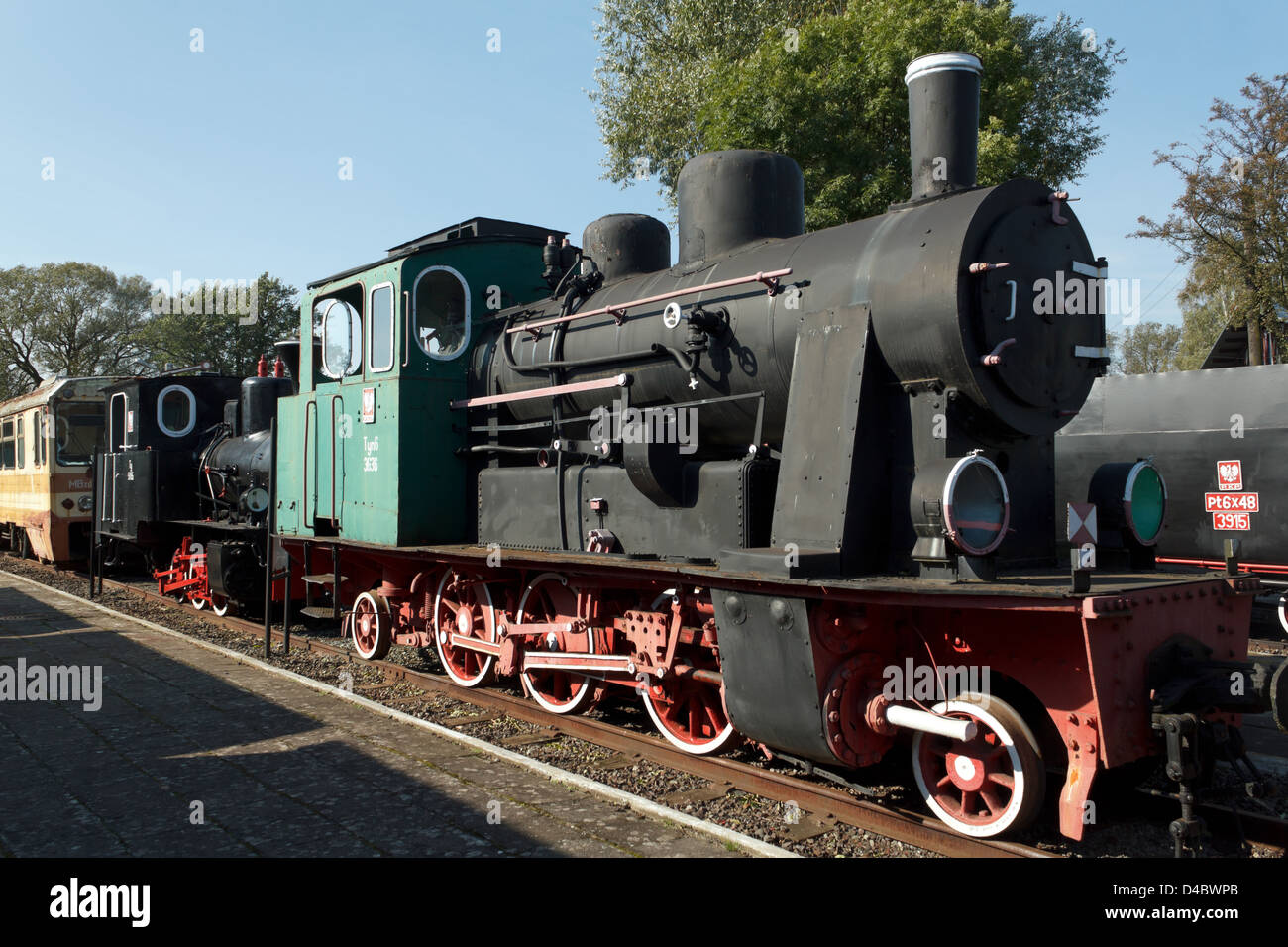 Greifenberg in Pomerania, Poland, Narrow Gauge Railway Museum Gryfice Stock Photo