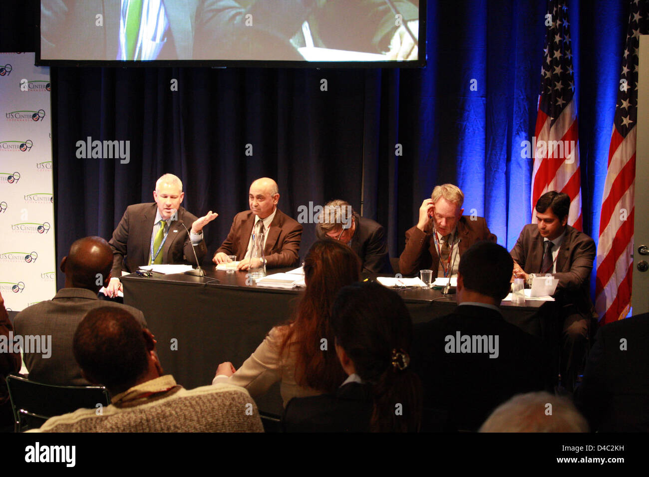 U.S. Center Panel Presentation Stock Photo - Alamy