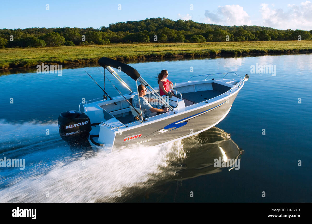 Recreational boating Stock Photo