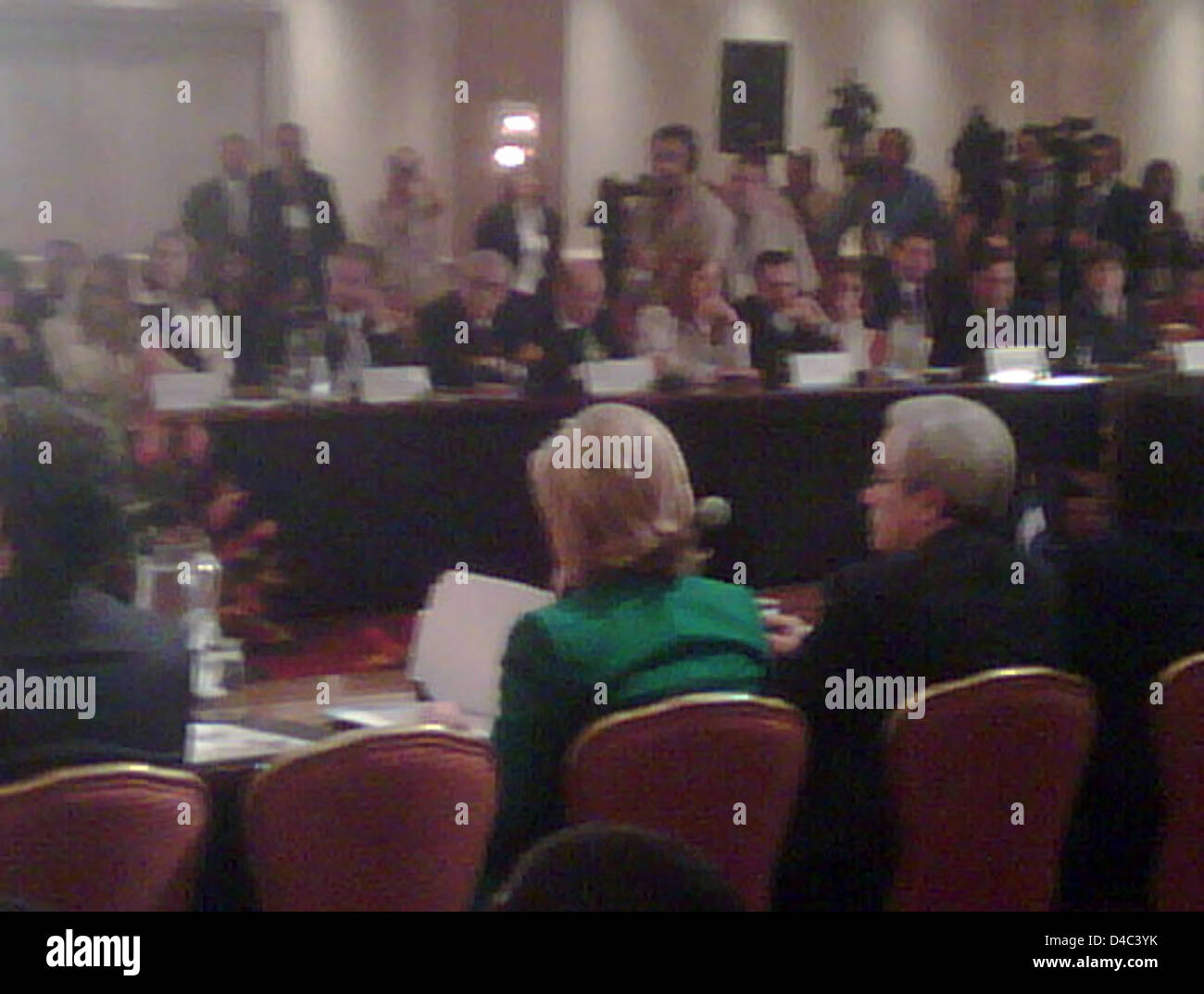 Behind the Scenes Pathways to Prosperity Conference Stock Photo Alamy