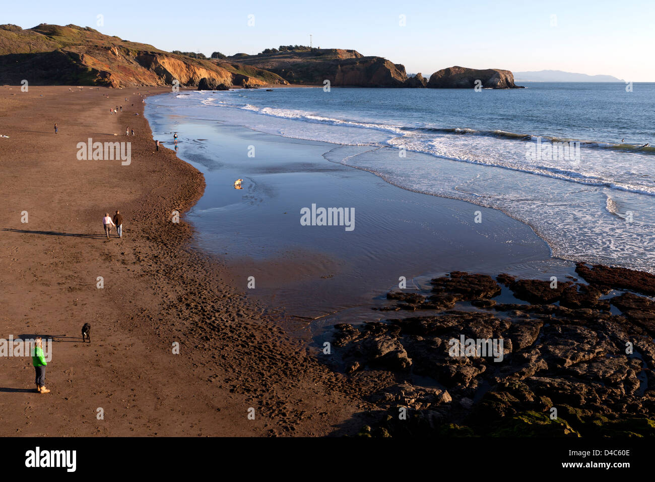 San Fran Rodeo Beach Playa Rodeo De San Francisco Rodeo Beach And Lagoon Golden Gate