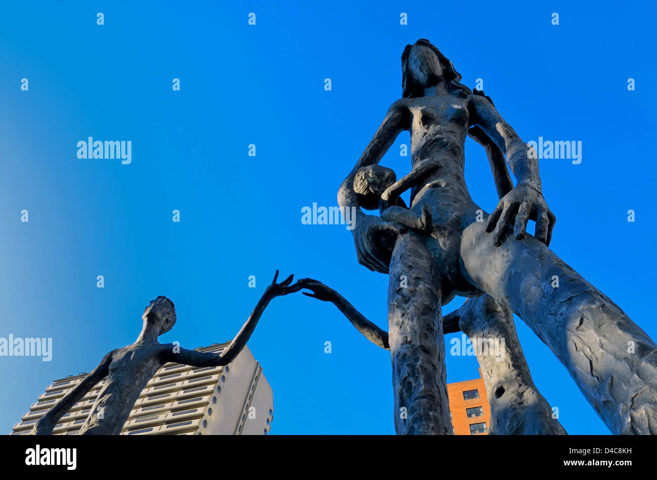 Downtown calgary sculptures hires stock photography and images Alamy