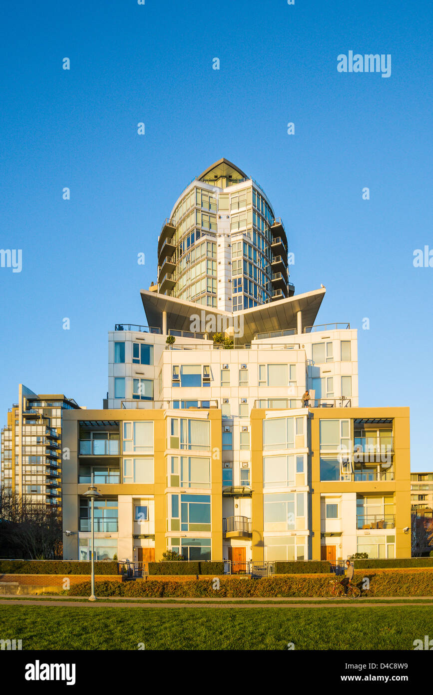 Condominium, Yaletown, Vancouver, British Columbia, Canada Stock Photo