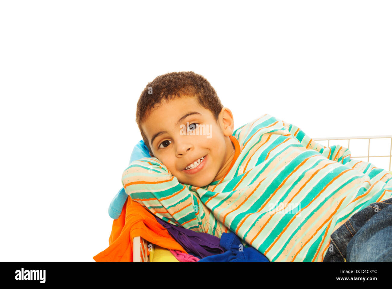 Dark skinned boy isolated hi-res stock photography and images - Alamy