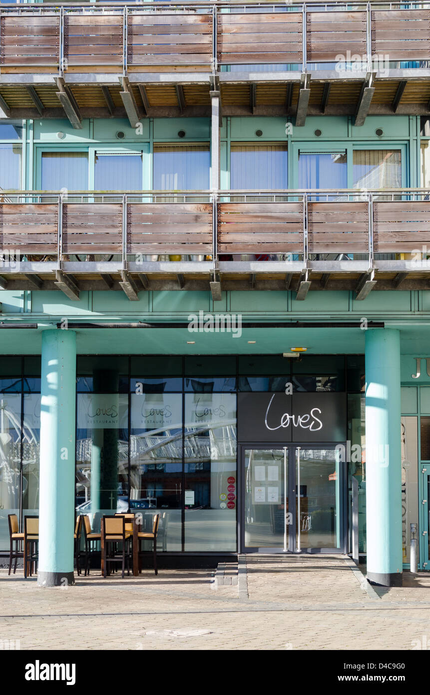 Loves Restaurant in Birmingham Stock Photo