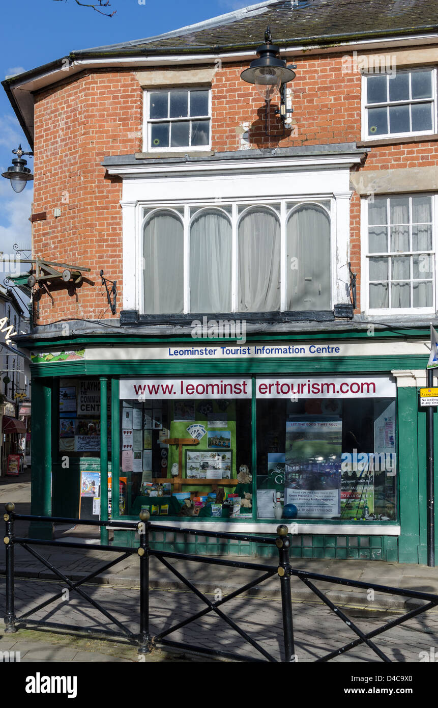 Leominster Tourist Information Office in the Herefordshire town of