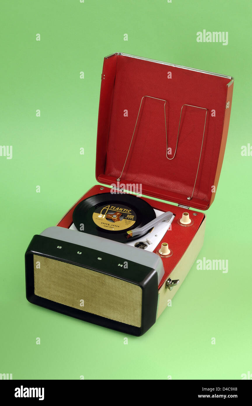 Vintage Record Player Stock Photo - Alamy
