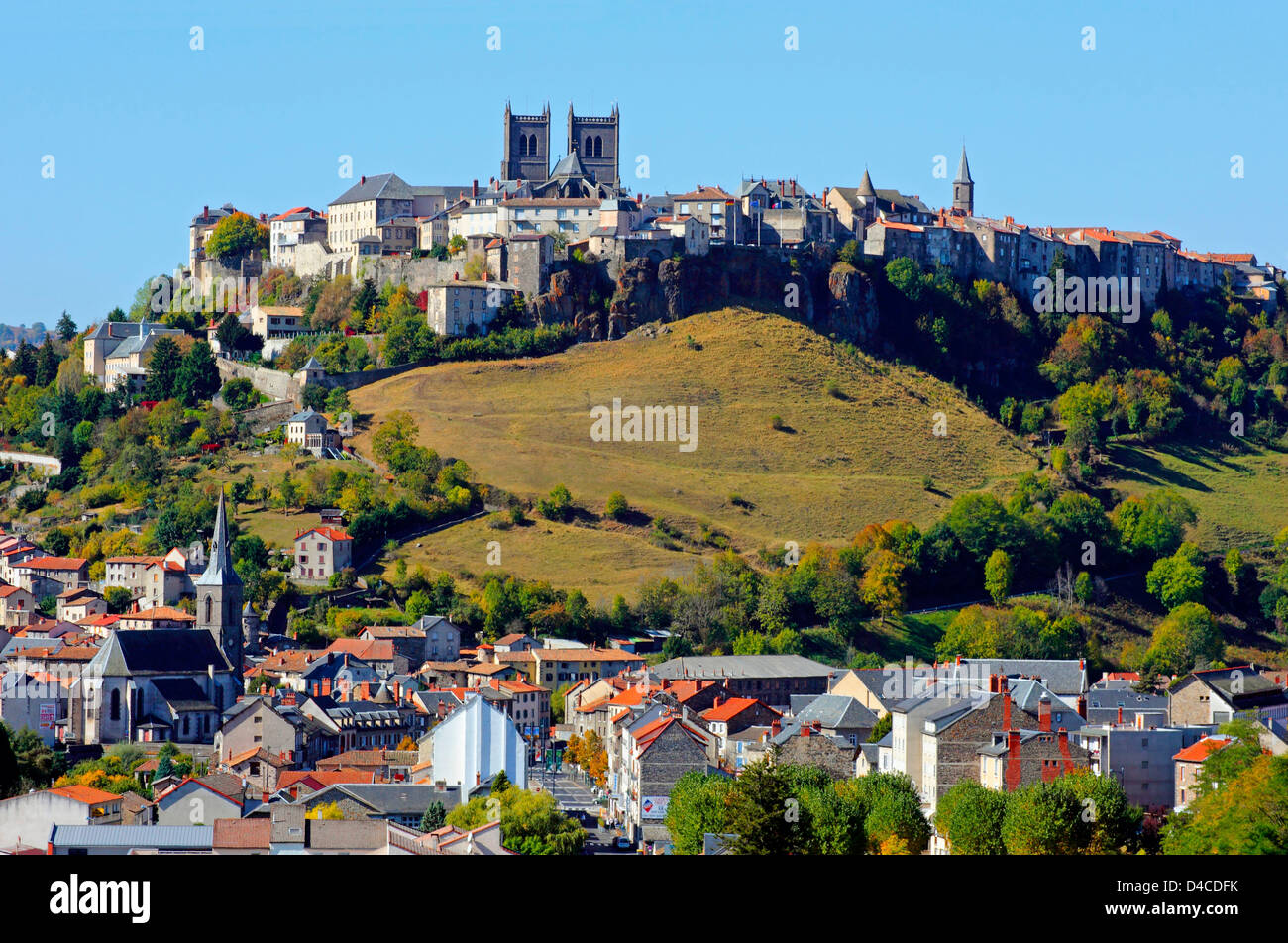 Cathedral StPierre, SaintFlour, Departement Cantal, Auvergne, France