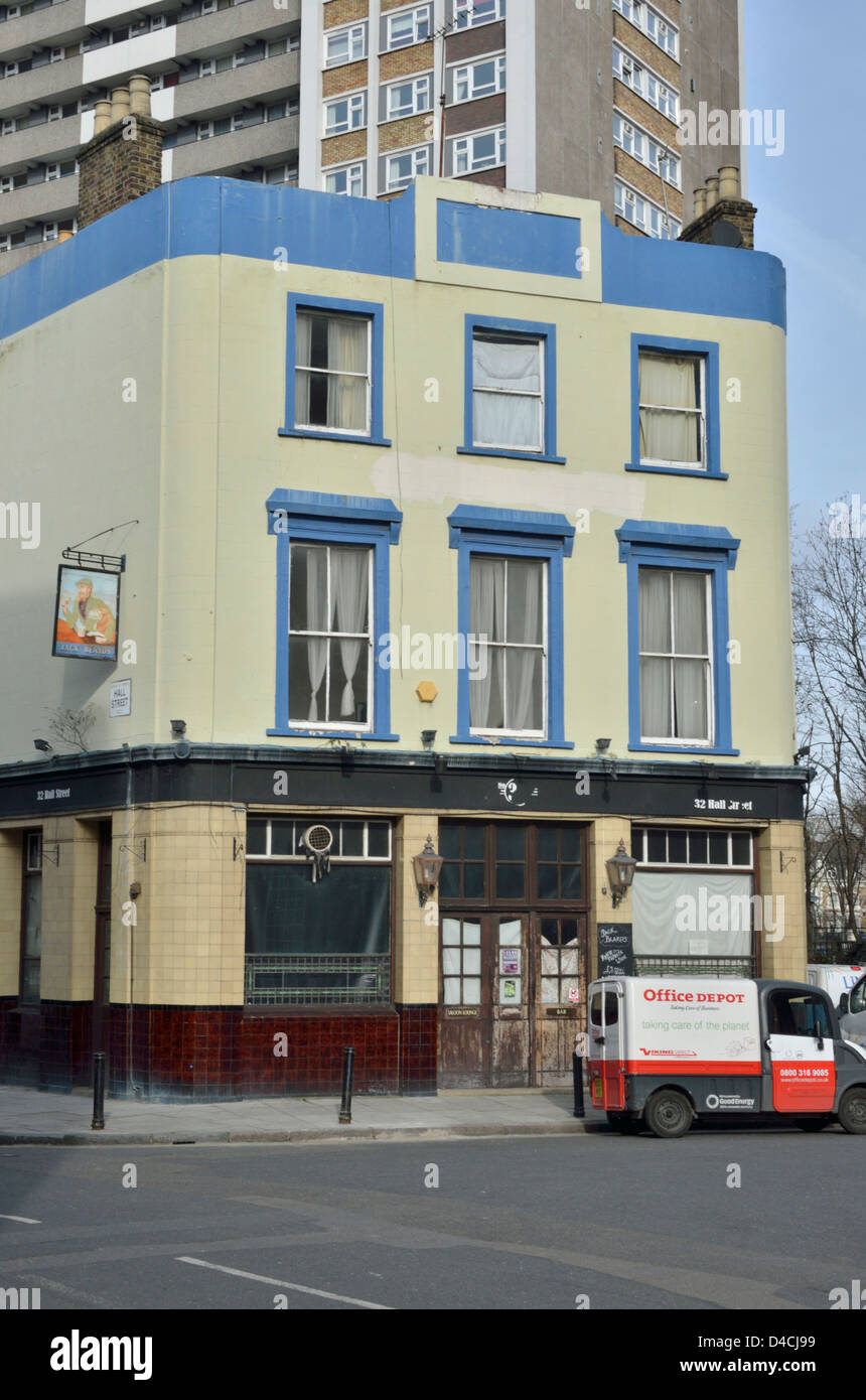 The former Jack Beard's pub in Hall Road, Islington, London, UK Stock