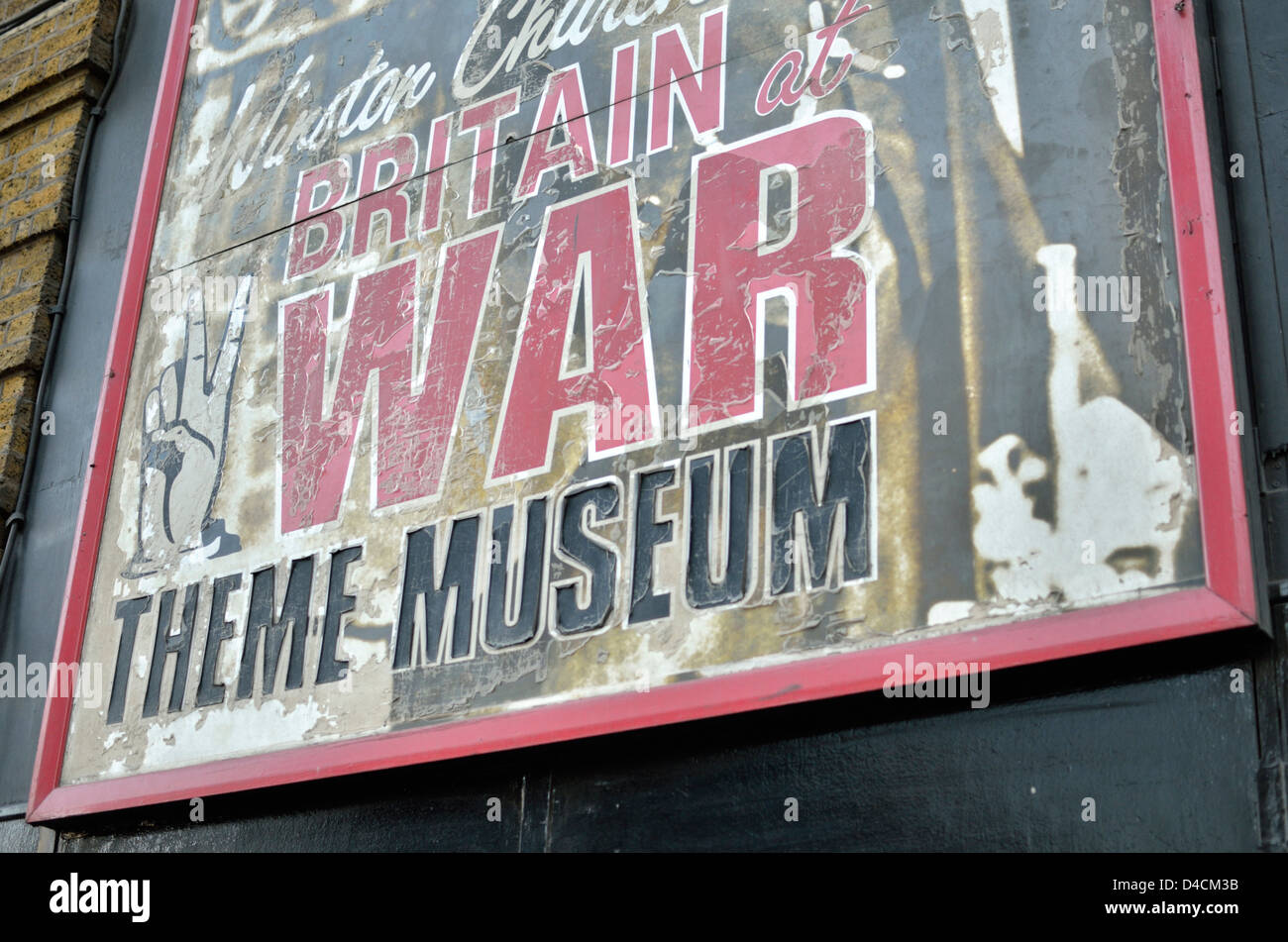 The Britain at War Theme Museum in Tooley Street, London, UK Stock ...