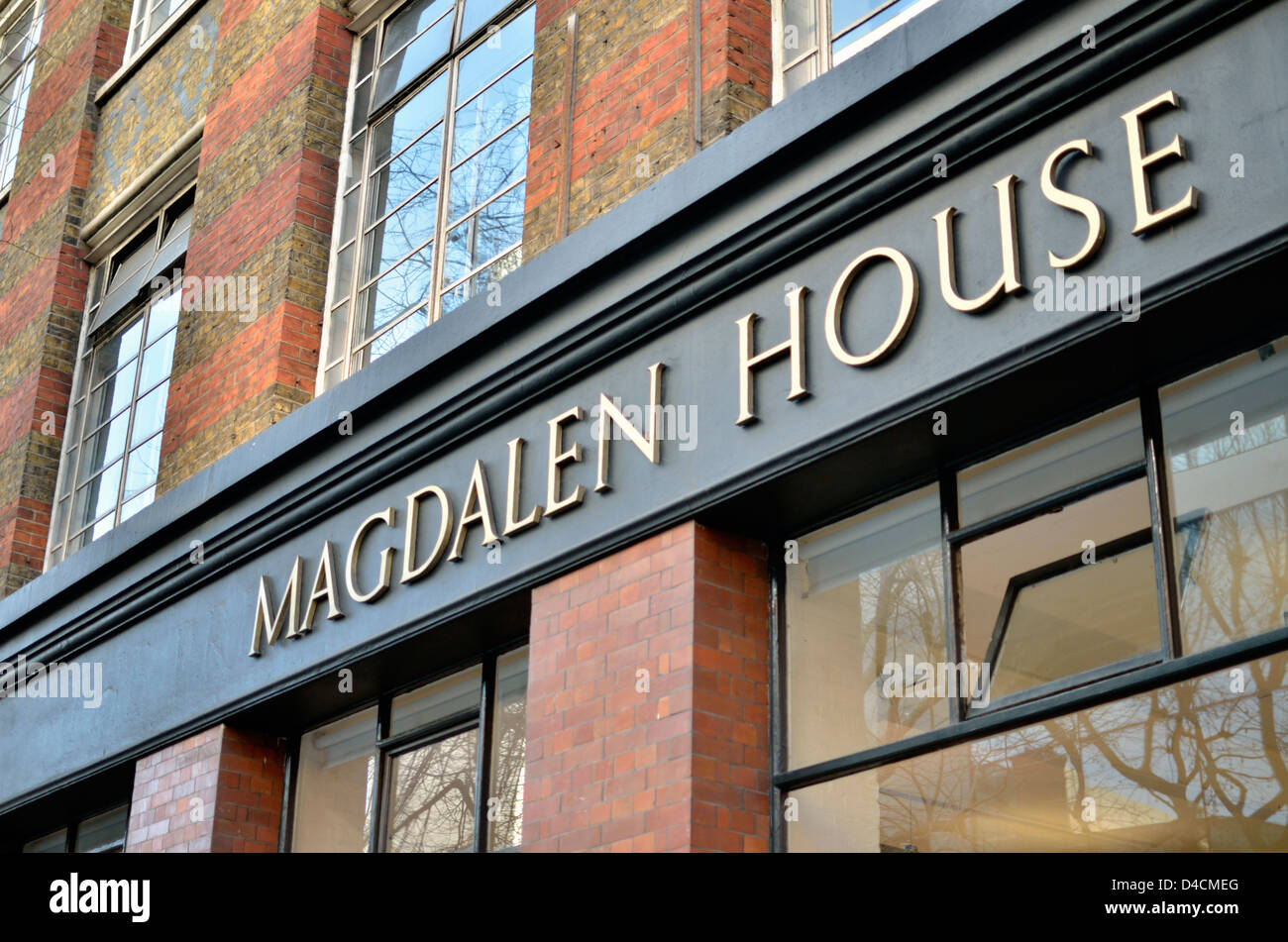 Magdalen House in Tooley Street, London Bridge, London, UK Stock Photo