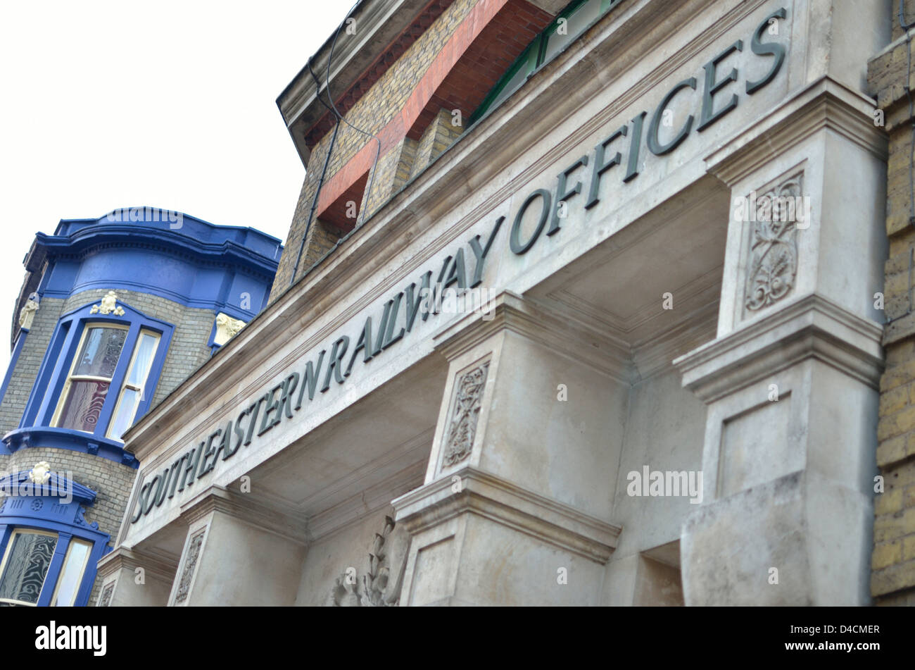 The former South Eastern Railways Offices in Tooley Street, London Bridge, London, UK Stock Photo