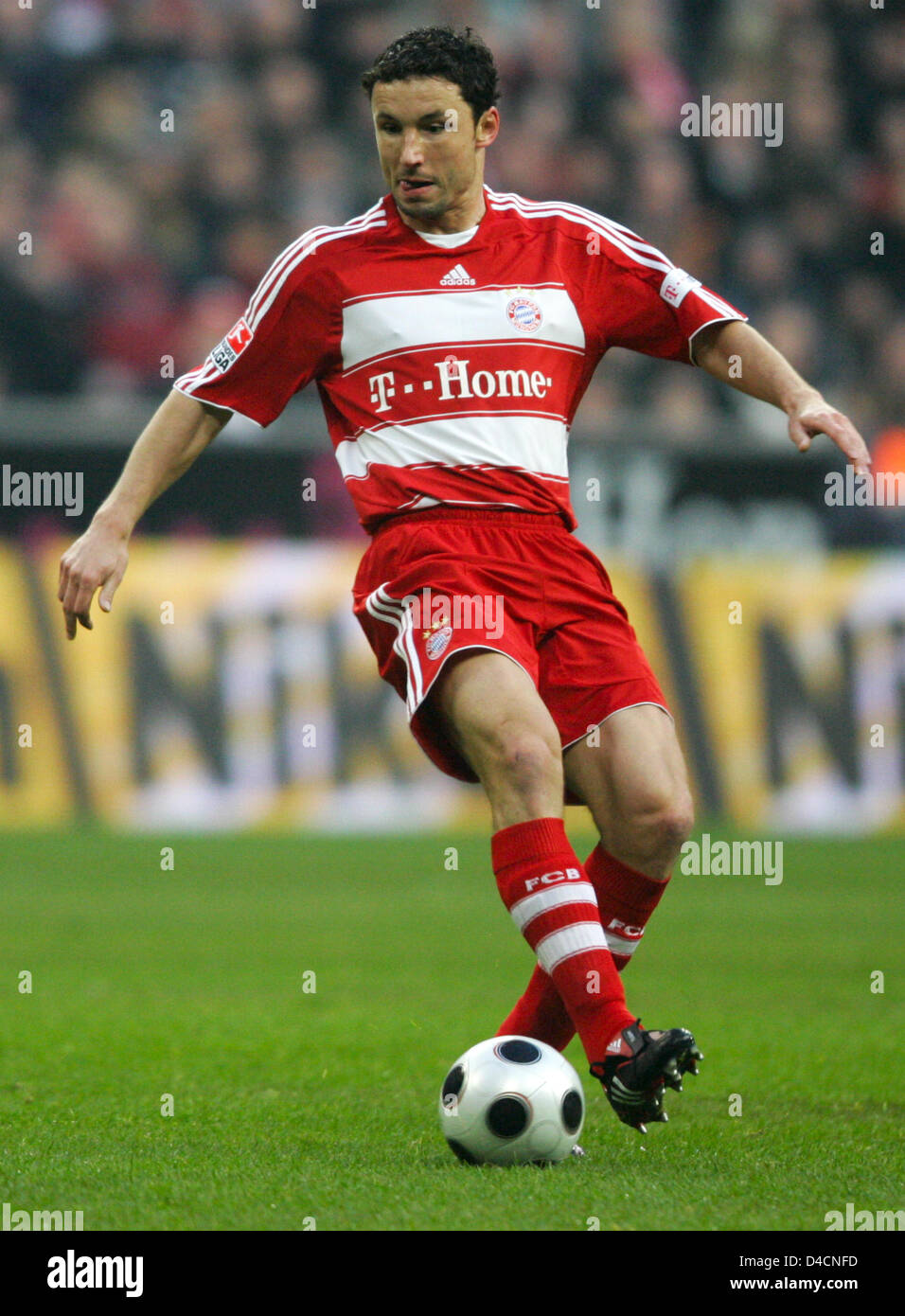 Munich's Dutch player Mark van Bommel is pictured in action